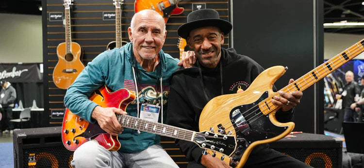 Sire 亮相 NAMM 2025：不仅仅是一场演出；Marcus Miller 和 Larry Carlton 将通过他们的音乐和 Sire 为社区赋能