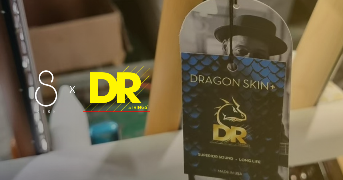 专为演奏而生：Sire Guitars 现采用 DR Strings 音源